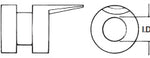 Olympus America Inc Ear Ventilation Tube Donaldson 1.14 mm Ultrasil Blue - Box of 6 - 70241015-BX