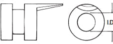 Olympus America Inc Ear Ventilation Tube Donaldson 1.14 mm Ultrasil Blue - Box of 6 - 70241015-BX