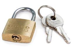 Hopkins Medical Mini Brass Key Locks - H-M533471
