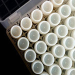 CryoSavers Skim Milk Cryovial with Cap - CSM100 - 100 Each - MDL-HADCSM100