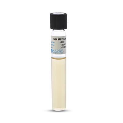 Hardy Diagnostics Sulfide Indole Motility Medium - Q30 - 20 Each - MDL-HADQ30