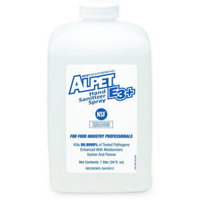 Hardy Diagnostics Alpet E3 Plus Hand Sanitizer Spray SA10012 - 6.0 Each