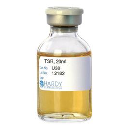 Hardy Diagnostics USP Tryptic Soy Broth Vials U38 - 50.0 Each - MDL-HADU38
