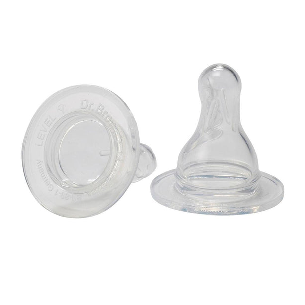 Standard Y-Cut Bottle Replacement Nipples - 312-P3 - 24 Each - MDL-HAN312