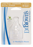 Handi-Craft Dr. Brown's Medical 332-P3 Standard Level 3 Nipple - MDL-HAN332 - 24 Each
