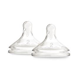Handi-Craft Wide-Neck Bottle WN2201-P3 Dr. Brown Wide Neck Nipple, Level 2 - MDL-HANWN2201P3 - 24 Each
