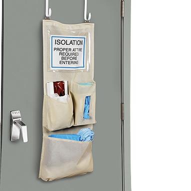 Health Care Logistics Isolation 15.25" x 37" Door Caddy - HCL10978B
