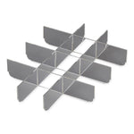 Care Logistics HCL Full-Size Clear Divider Set for Crash Cart, Half Box - 1102 - 1 Each