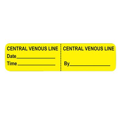 Care Logistics 17585 Label, Read Central Venous Line - MDL-HCL17585 - 1000 Each