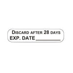 Care Logistics Multi-Dose Vial with Expiration 18369 Label, Exp. Date, Discard After 28 Days - MDL-HCL18369 - 1000 Each