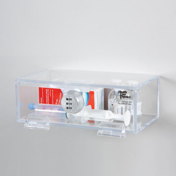 Health Care Logistics Locking Wall Boxes with Dial Combination Lock 18565 - 1.0 Each - MDL-HCL18565
