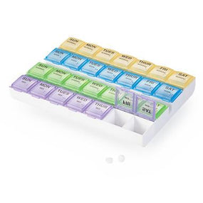 7-Day Color-Coded Medication Organizer - 18916 - 1 Each - MDL-HCL18916