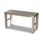 Health Care Logistics Stainless-Steel Bench 19104 1.0 Each-MDL-HCL19104
