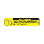 HEALTH CARE LOGISTICS Healthcare Logistics Medication Labels 2002 1000 Each - MDL-HCL2002