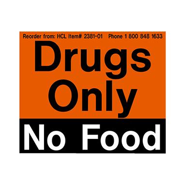HEALTH CARE LOGISTICS Healthcare Logistics Medication Labels 2381-01 1 Each - MDL-HCL2381-01