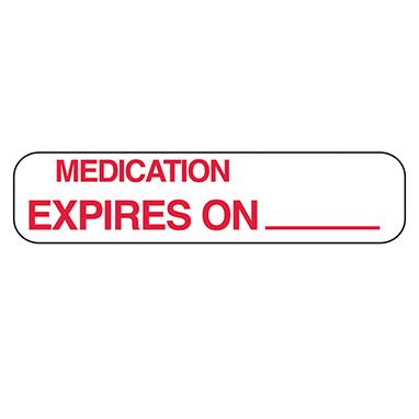 HEALTH CARE LOGISTICS Healthcare Logistics Medication Labels 2763 1000 Each - MDL-HCL2763