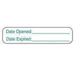 Health Care Logistics Date Opened Discard After 28 Days Labels - HCL2970