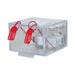 Health Care Logistics Electronic Security Box with Countertop Bracket - HCL3753