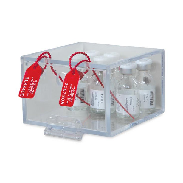 Health Care Logistics Electronic Security Box with Countertop Bracket - HCL3753