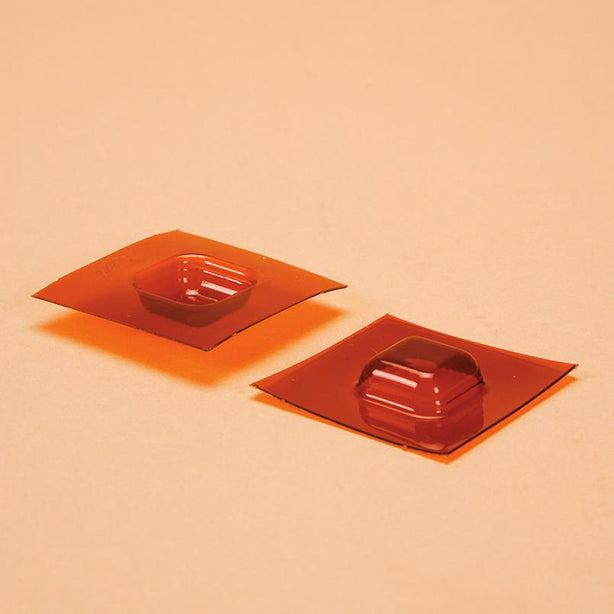 HEALTH CARE LOGISTICS Aclar Amber Extra-High Barrier Blisters 7017 1050 Each - MDL-HCL7017