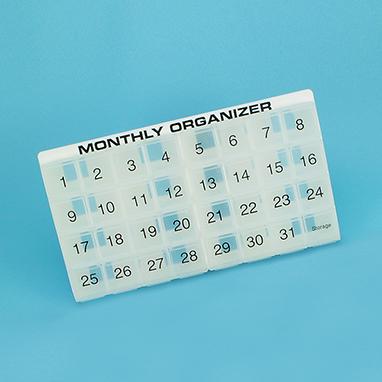 HEALTH CARE LOGISTICS Monthly Medication Organizers 7109 1 Each - MDL-HCL7109