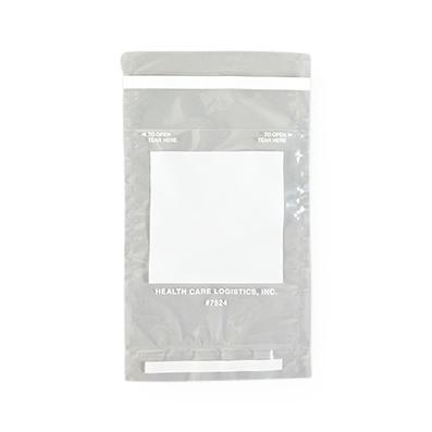 Care Logistics 7524 Tamper-Indicating Self-Sealing Bags, 6" x 10" - MDL-HCL7524 - 100 Each