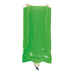 Care Logistics HCL IV Bag Cover with Slit and Sealed End, 6" x 10", Green - 7584 - 100 Each
