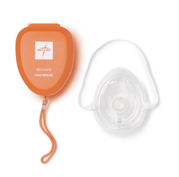 Mouth-To-Mask Resuscitator with Valve - HCS64185 - 1 Each - MDL-HCS64185H