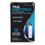 Trividia Systems TRUE METRIX Blood Glucose Test Strips, 50/bx, Packaged for Retail Sale - R3H01-050 - 50 Each