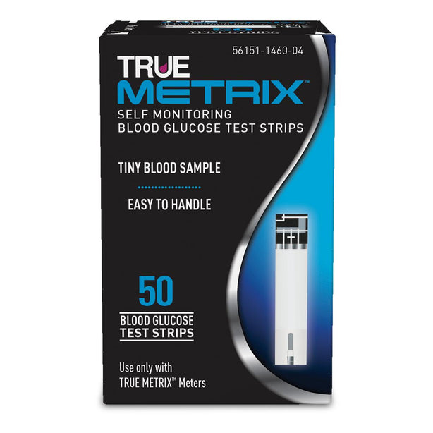 Trividia Systems TRUE METRIX Blood Glucose Test Strips, 50/bx, Packaged for Retail Sale - R3H01-050 - 50 Each