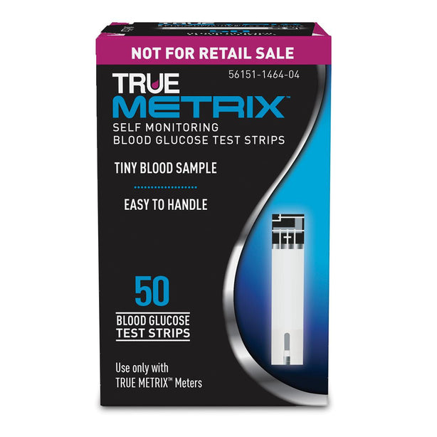Trividia Systems TRUE METRIX Blood Glucose Test Strips, 50/bx, Not for Retail Sale - R3H01-450 - 50 Each