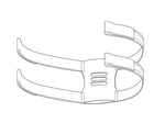ROYAL PHILIPS Philips CPAP Masks and Accessories 989805609291 10 Each - MDL-HDT312106