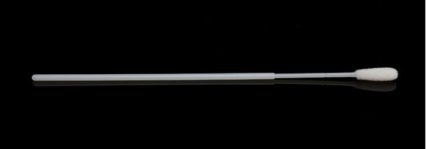 Hardwood HydraFlock Elongated Flock Swab, Hydrflock, Elg Tip, 30MM, 6", St, 500/CS - 25-3606-H - 500 Each