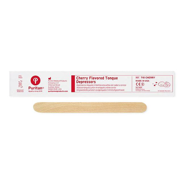 Puritan Medical Products Co LLC Cherry Flavored Tongue Depressors 710 CHERRY - 50.0 Each