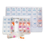 Health Enterprises Inc Seven Day Deluxe Pill Boxes - HET400407H