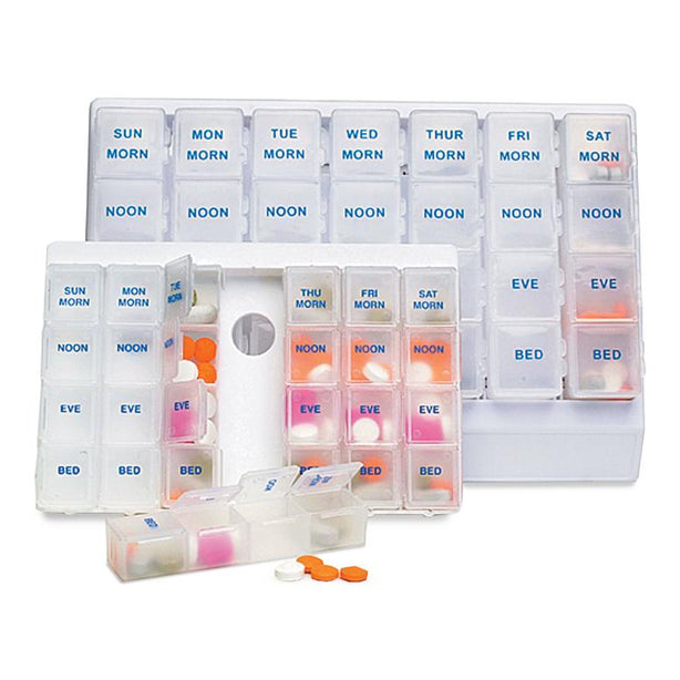 Health Enterprises Inc Seven Day Deluxe Pill Boxes - HET400407H