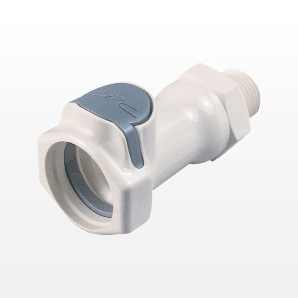 HFC35 Connector, Body, Valved, Threaded - 1/2" NPT - HFCD10835