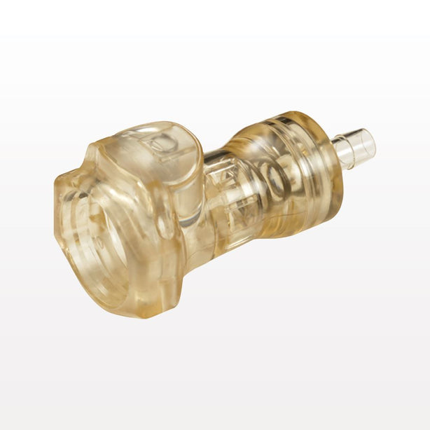 HFC Disconnect Connector, Body, Valved, Barbed - Fits 1/4 inch ID Tubing (0.25 inch, 6.35 mm) - HFCD17439MHC