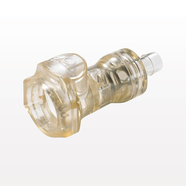 HFC Disconnect Connector, Body, Valved, Barbed - Fits 3/8 inch ID Tubing (0.375 inch, 9.53 mm) - HFCD17639MHC
