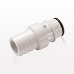 HFC35 Connector, Insert, Valved, Barbed - Fits 3/4 inch ID Tubing (0.75 inch, 19.05 mm) - HFCD221235
