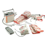Getinge Flowtron Universal Prophylaxis System Garment for Huntleigh FP5000 Foot Compression Pump, Size L - FG200 - 10 Each
