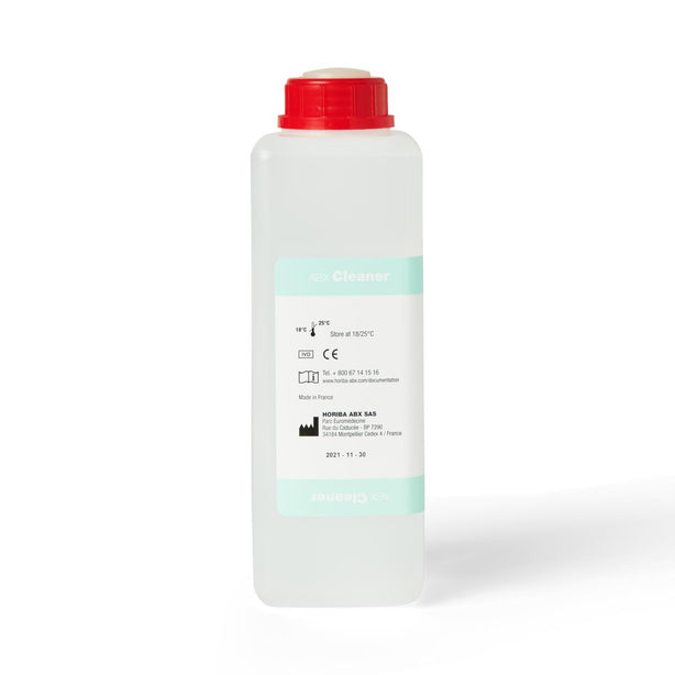Horiba Medical Hematology ABX Pentra Series Analyzer Testing Reagent, Cleaner, 1 L - 1210903010 - 1 Box