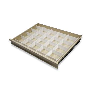 Harloff Co Medical Cart Accessories Divider Set for 23" x 17" Drawer - 680572 - 1 Each