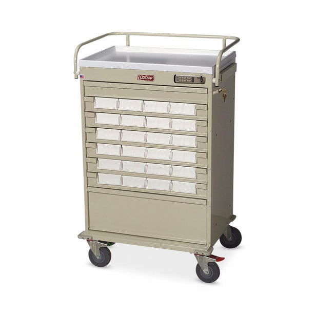 Harloff Medication Carts - VLT24EBIN5 - 1 Each - MDL-HLFVLT24EBIN5