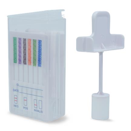 Hemosure DOA 6-in-1 Oral Fluid Test, 25 per Box - FSSAL-164 - 25 Each