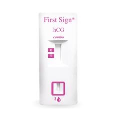 First Sign One-Step Pregnancy Test - F1-CT25C - 25 Each - MDL-HMEF1CT25C