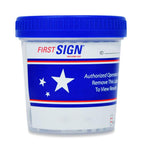 Hemosure First Sign Kits FSCCUP-13124 Drug Test, 12 Panel Cup, for Account #1822707, AMP / BAR / BUP / BZO / COC / MDMA / MET / MTD / MOP / OXY / PCP / THC / CR-SG-OX - W/AD7 - 25 Each