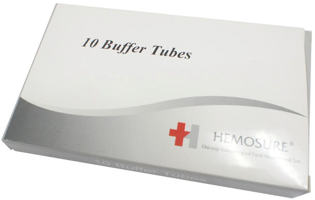 Hemosure iFOB Specimen Collection Tube, 10 per PK, Testing T1-TB10 - MDL-HMET1TB10 - 10 Each
