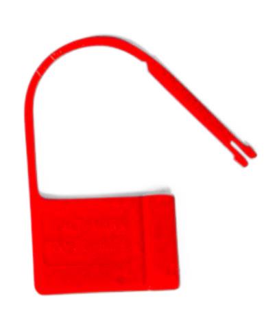 Unnumbered Snap-Loks Breakaway Seals - 7525 RED - 100 Each - MDL-HMK7525R