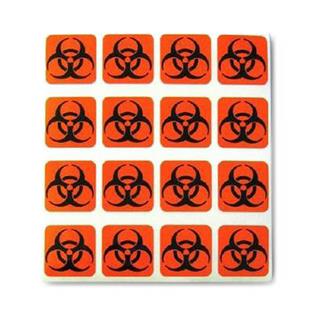 Biohazard Label, Autoclavable, 3" x 3", Healthmark Industries - BIO-3X3 - 1 Each